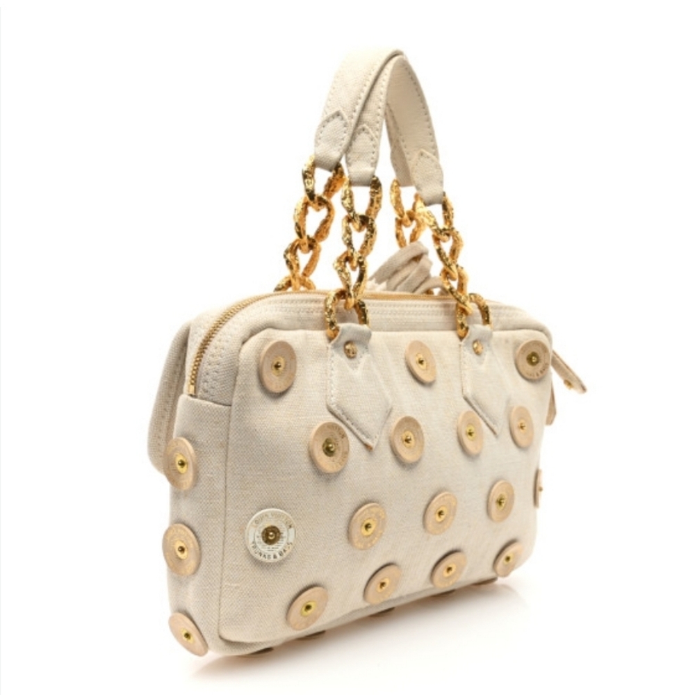Louis Vuitton Cream Gold Panema Tinkerbell Shoulder Bag - Picture 2 of 8